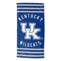 Kentucky OFFICIAL NCAA "Stripes" Beach Towel;  30" x 60"