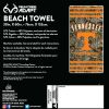 Tennessee OFFICIAL NCAA Realtree "Stripes" Beach Towel; 30" x 60"