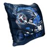 Titans OFFICIAL NFL "Connector" Double Sided Velvet Pillow, 16" x 16"