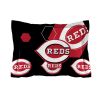 Reds OFFICIAL MLB "Hexagon" Twin Comforter & Sham Set;  64" x 86"