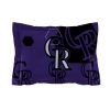 Rockies OFFICIAL MLB "Hexagon" Twin Comforter & Sham Set;  64" x 86"