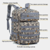 Military 3P Tactical 45L Backpack | Army 3 Day Assault Pack | Molle Bag Rucksack | Range Bag