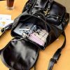 Women Girls Leather Backpack Shoulder School Shoulder Satchel HandBag Travel