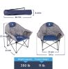 Outdoor Camping Chair Folding Chair Black